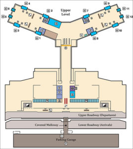 TYS Airport Map Travel News