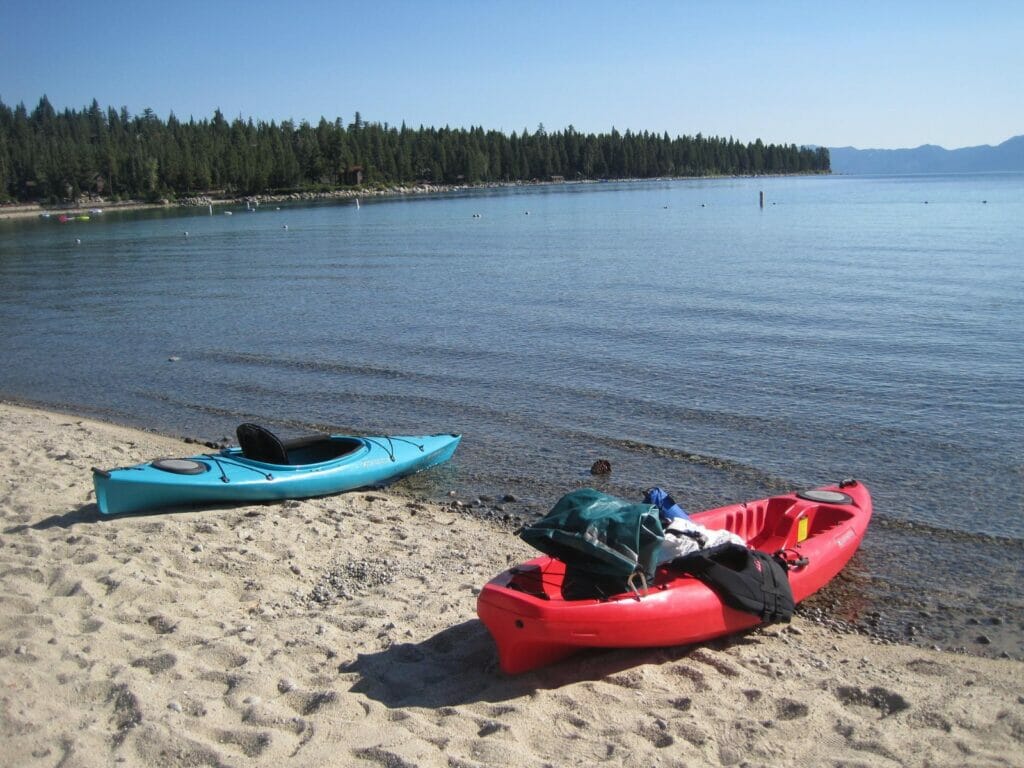 Kayaking Things to Do in Lake Tahoe in Summer